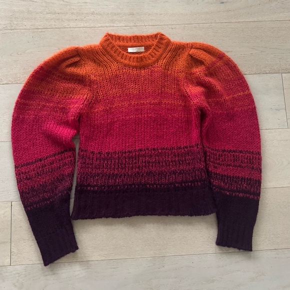 NEW ULLA JOHNSON Rosalia Gradient  pullover sweater - Picture 7 of 15